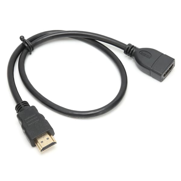 50 cm han til hun HDMI-lydkonverterforlængerkabel