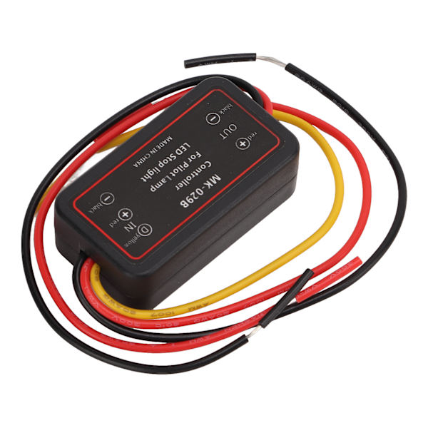 LED Stoppljuskontroller IP65 Vattentät 12V‑30V ABS Stroboskopmodul för Bakbromslampa MK-029B