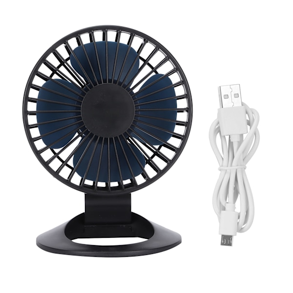 F2 USB Pöytätuuletin Kannettava Mini USB Pöytäviilennystuuletin Kolmella Tuulennopeudella