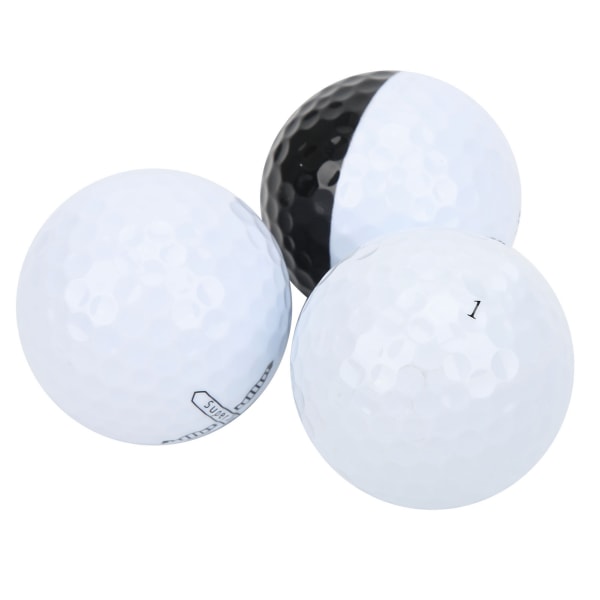3 stk Gummi golfballer Driving Range Treningsballer Golfklubb hjelpetilbehør