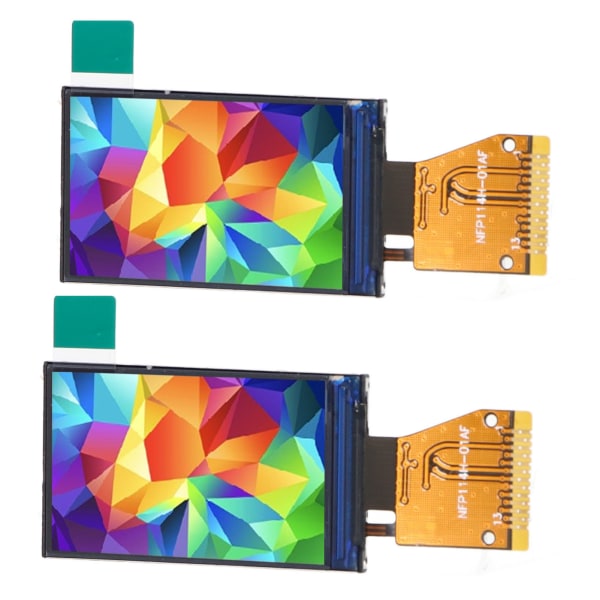 2PCS IPS LCD-skärmmodul Färg 135 X 240 Upplösning SPI-gränssnitt ST7789V Drivrutin Svetsningstyp 1,14 tum Skärm
