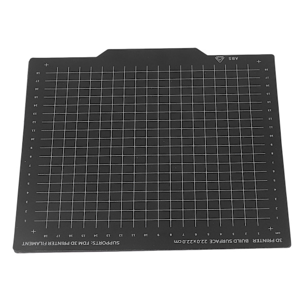Fjederstål byggeplade 2-sidet magnetisk fleksibel ark 3D-print printer hotbed dele 220x220mm