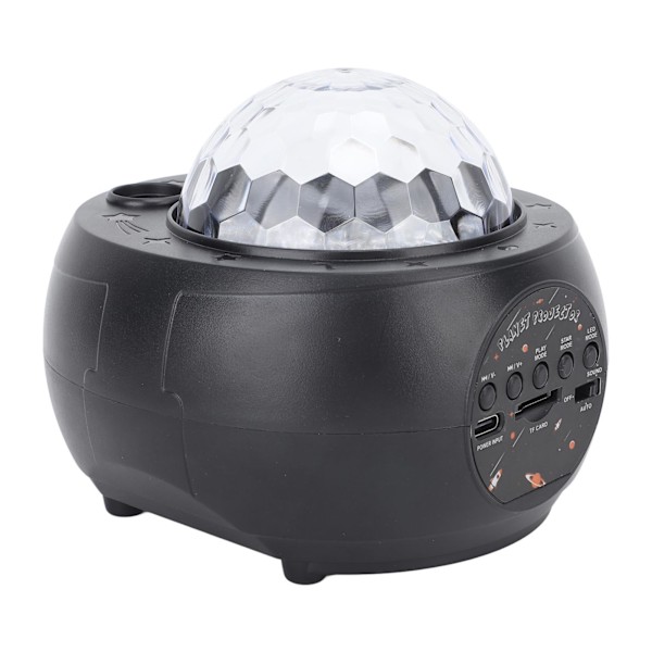 Stjerneprojektor Soveværelse Mini LED Natlys Projektor Bluetooth Musik Stjerneprojektor Lys