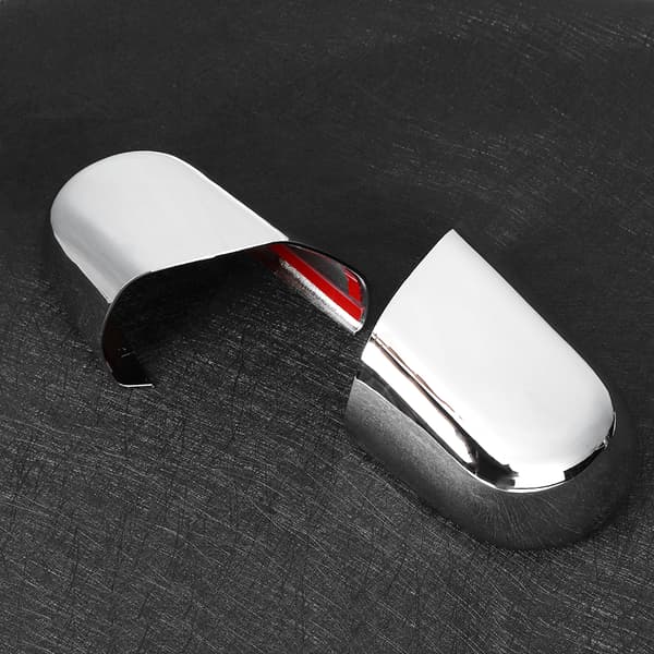 4 stk. Side Speil Base Deksel Trim Dekor for Jeep Wrangler JL 2018