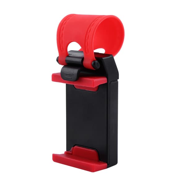 Universal Bil Elastisk Ratt Klips Feste Holder Stativ For Mobiltelefon GPS