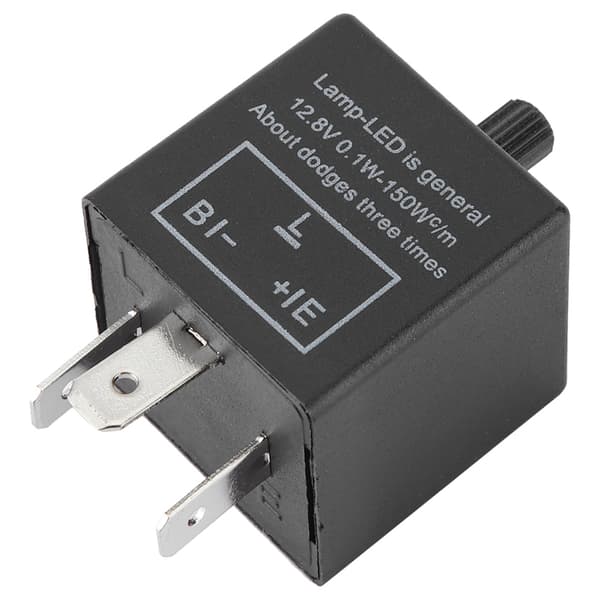 Elektronisk LED Justerbar Blinkrelæ Blinklys CF14 JL02 til CF14K