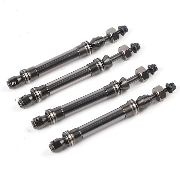 4 stk CVD fremre bakre drivaksel metall transmisjonsaksel for Traxxas Slash 4X4 1/10 RC CarTitanium