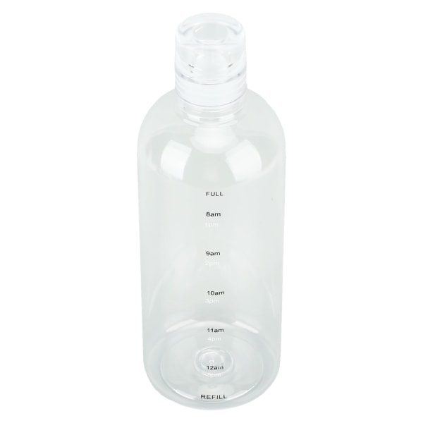 Vattenflaska i tidsskala Moderiktig Minimalistisk Bärbar Läcksäker Dryckesflaska för utomhussport 700ml