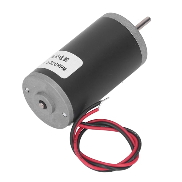 Pysyvämagneettimoottori DC 12V Käännettävä CW CCW Suuri vääntömomentti Suurnopeuselektrinen moottori 5000RPM