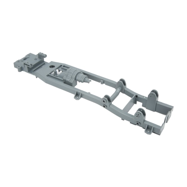 Alkuperäinen RC-auton muovinen alustakehys WPL D12 -simulaatio RC-auton DIY-osien lisävarusteille