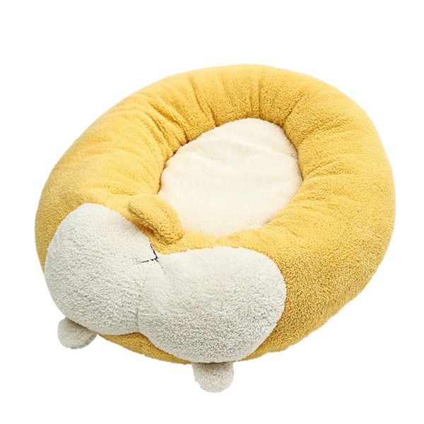 Lemmikkieläinten Pehmeä Plush-vuode, Lämmin ja Mukava, Irrotettava ja Pestävä, Moderni Kissalle ja Koiralle, Syksyyn ja Talveen