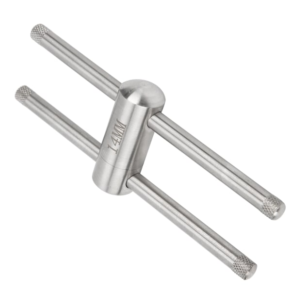 Cue Tip Press Tool Rostfritt stål Biljard Cue Tip Suppressor Biljardtillbehör 14 mm / 0.55in