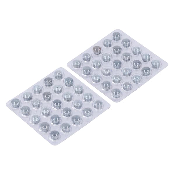 50 stk. Pool Cue Tips PU Hurtigfiks Medium Poolkø Erstatningstips for Billiard Pool 11mm/0.43in