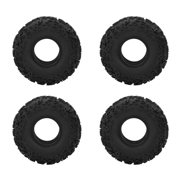 4 kpl RC Crawler Tire Joustava universal vaihtorenkaan kumirenkaan kuori 2,2 tuuman pyörille suurille