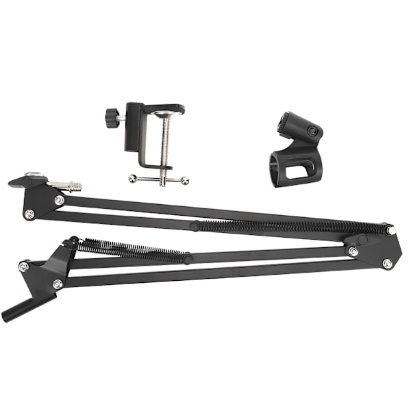 Justerbar mikrofonmontering Suspension Arm Stand Mikrofon Clip Holder 4 kg Belastning