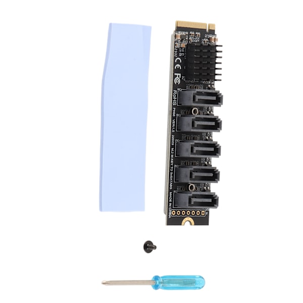 Adapterkort PCIE M.2 till SATA3.0-enhet Gratis hårddisk-omvandlare för OS X för Llinux för Windows