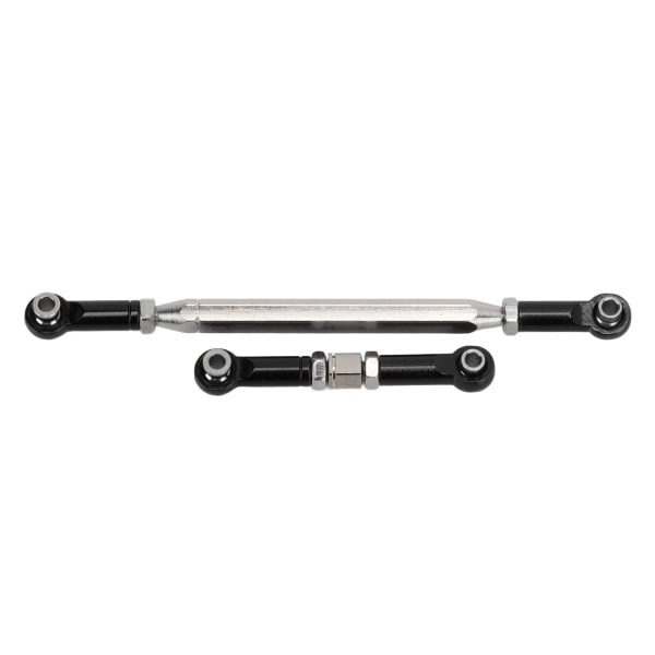 Metal Opgraderet Servo Link Stang Styretøjs Trækstang til MN D90 MN91 MN96 MN99S RC Bil Dele Sort
