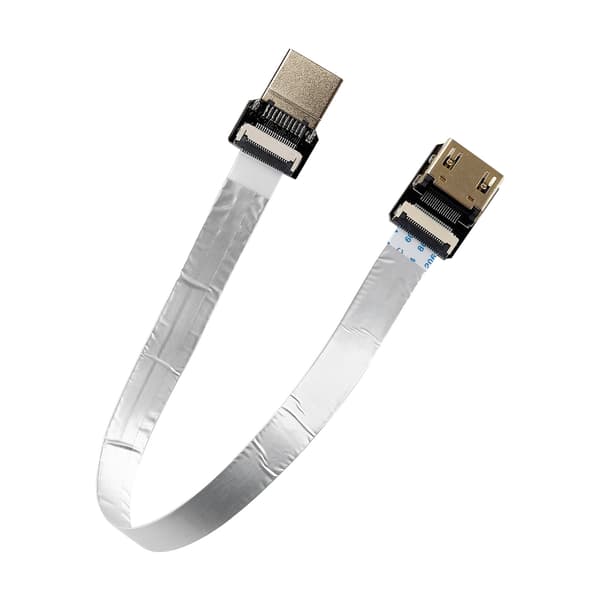 DJI Lightbridge FPV Luftfotografering 90 Graders Bøjet HDMI Adapterkabel