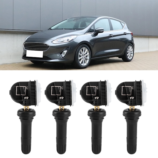 4 st Däcktrycksensor TPMS 2036804 Passar för Ford Galaxy Mondeo S MAX