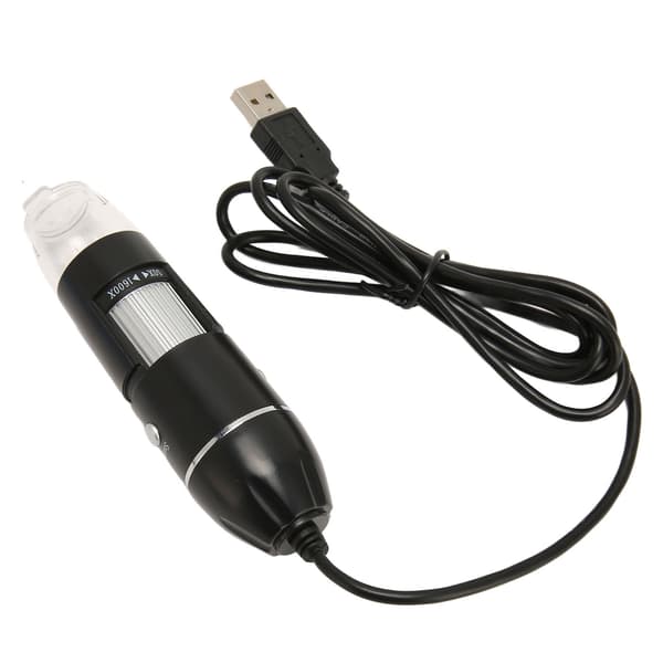 USB Digitalt Mikroskop 1600X Forstørrelse 8 LED Bærbart HD Digitalt Mikroskop til Windows til OS X til Android