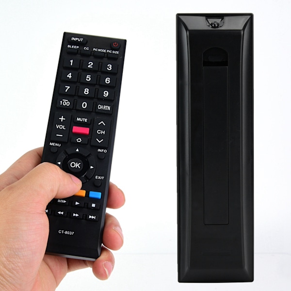 CT-8037 Multifunktionel TV-fjernbetjening til Toshiba-controller