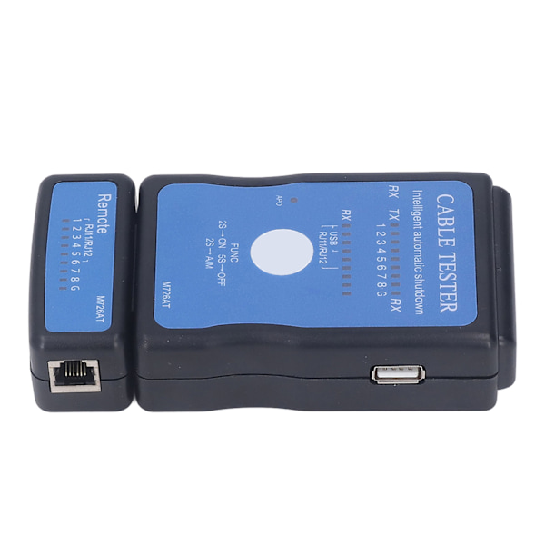 Netværkskabeltester Multifunktionel Intelligent Test Split Type Håndholdt POE Tester til Ethernet