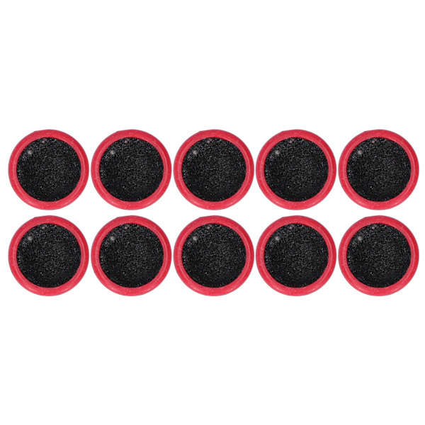 10 stk Snooker Billiard Pool Cue Tips Shaper Dobbeltsidet polermaskine Burnisher Trimmere