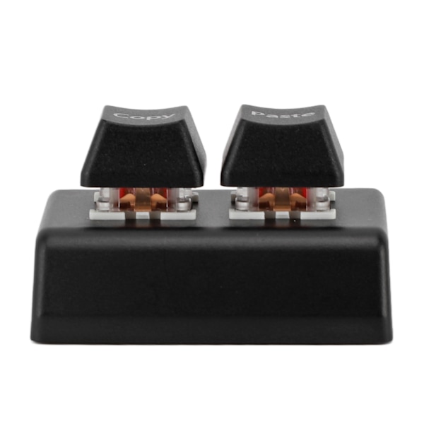 Programmerbar knappsats 2 nycklar Kopiera klistra Röd Switch USB C-anslutning Mini mekanisk knappsats för Gaming Office Media