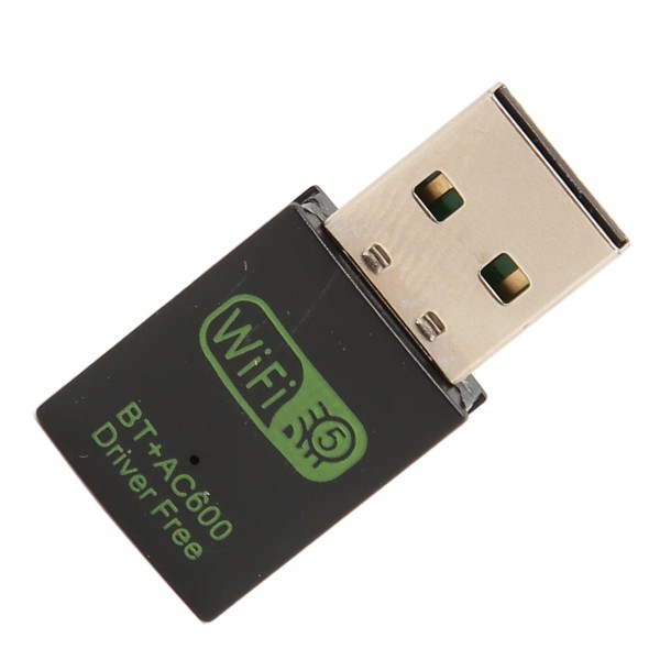 USB trådlös Bluetooth adapter 150Mbps 433Mbps 5G Dual Band Bluetooth 5.0 trådlös nätverkskortdongel för WindowsXP 7 8 8.1 10