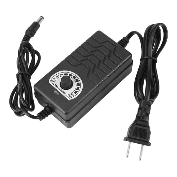 Universal Strømadapter - 1-24V 2A - Motorhastighetskontroller - US Plugg - 100-240V - 1 Stykke