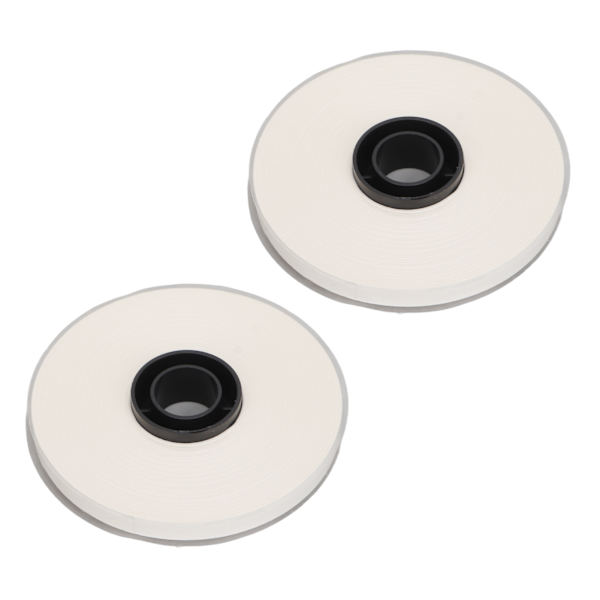 2 rulletikettband 16 m lång 5 mm bred klar utskrift PET vit etiketttejp Ersättning för MAX LM 550A