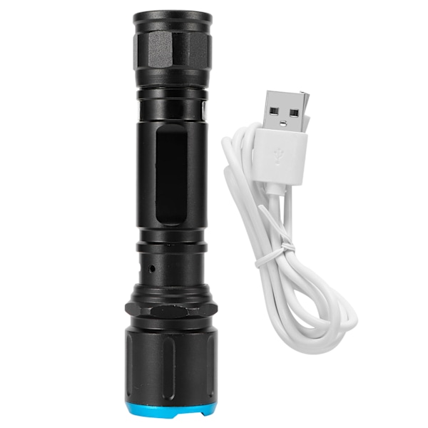 USB-laddningsbar ficklampa LongRange Glare 1000LM 4-läge för utomhusäventyr Nödläge