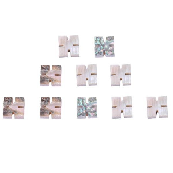 10st fyrkantigt set Gripbräda Dots DIY för gitarrbas Ukulele Banjo Mandolin