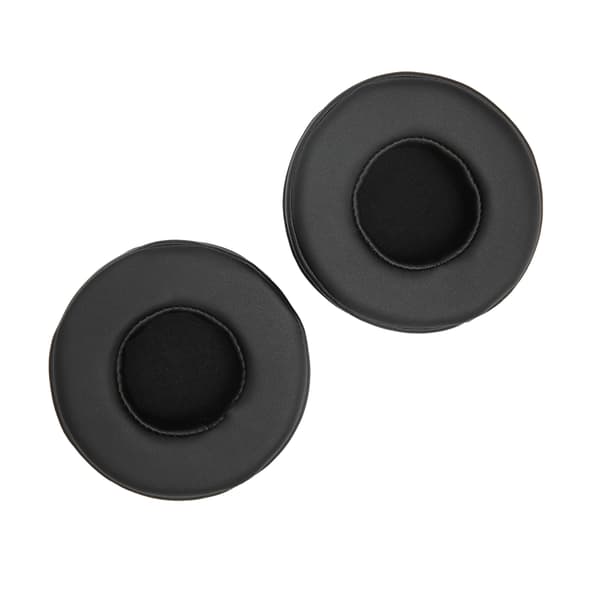 2 stk. 85 mm universale hodetelefonputer erstatningspute svart