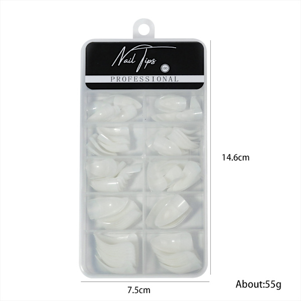 Nail art nail tips speciell nagel form eagle claw art naglar lösnaglar A2