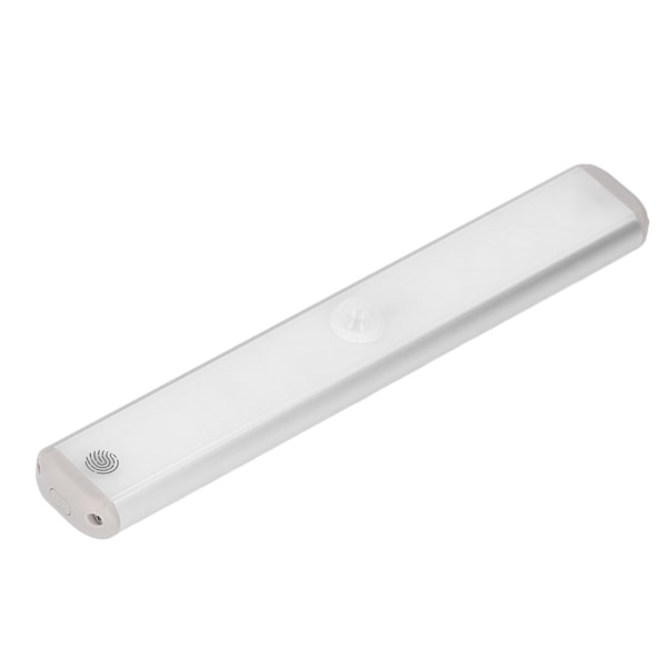 LED-skaplys trådløs infrarød induksjon berøringskontroll USB-lading bakmagnet trinnløs dimming skaplys 1 stk