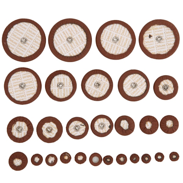 28kpl Multi Size Sax Nahkapehmusteiden set sopraanosaksofonille