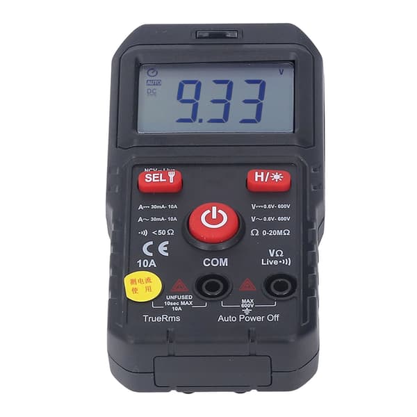 Digital multimeter noggrann mätning snabb respons bärbar elektriker mätare voltmeter