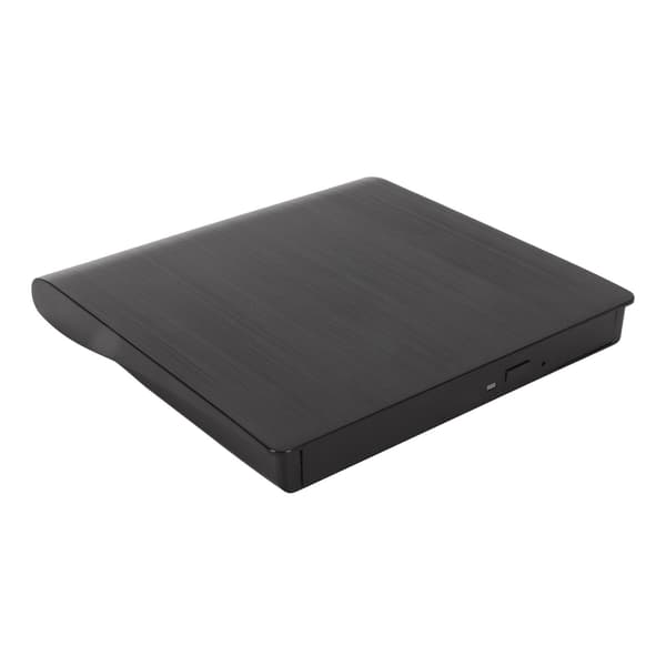 Ekstern DVD-drev USB 3.0-interface Høj transmissionshastighed Plug and Play DVD-læser til bærbar pc sort