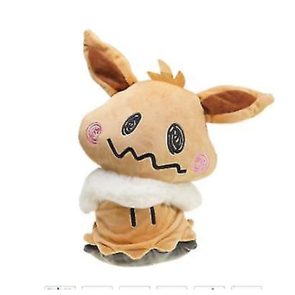 Fairy Ibeib Water Fire Thunder Sun Moon Ice Leaf Plysj Anime Box Monster Stuffed Toy 3