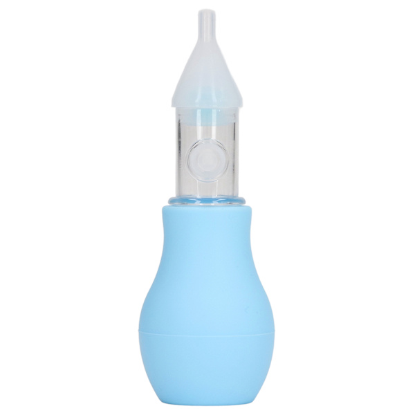 Baby Nasal Aspirator Easy Squeeze Silicone Soft Tube Reusable Nose Sucker för Spädbarn Nyfödda