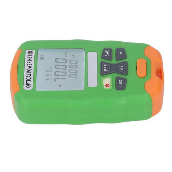 Optisk fiber effektmåler oppladbar optisk kabeltester ‑70~+10dbm for vedlikehold