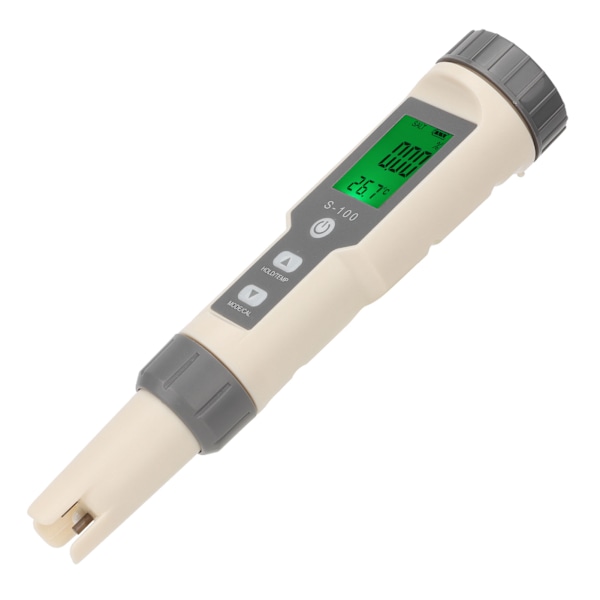 4-i-1 EC/TDS/Salinitets/Temperatur Tester Multifunktionel Vandkvalitetstester til Akvarium