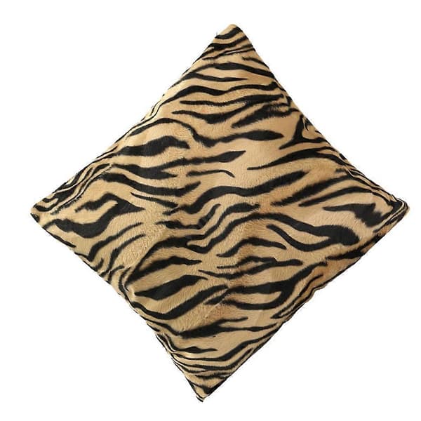 45 cm Dyremønster Leopard Zebra Pudebetræk Sofadekor #01 A 2 A 2 45x45cm