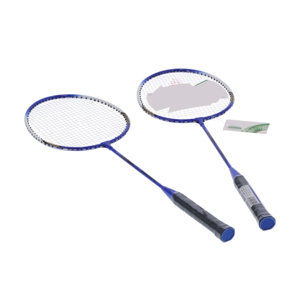 SG8010 2-spelares set Lättviktsfiber dubbla racketar för vuxna och barnBlå