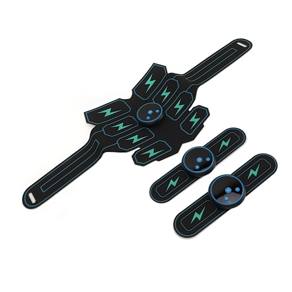 Abs Stimulator Abs Maskin Tränare Justerbar Abdominal Muskelstimulator för Hemmaträning