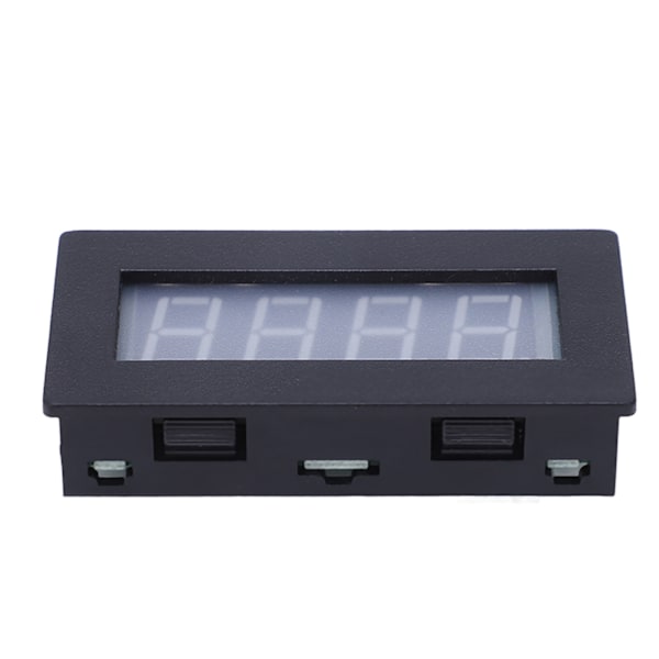 4-numeroinen LED-näytöllinen monitoiminen kierroslukumittari RPM-pyörimisnopeustesteri kaapelilla DC 8-15 V sininen taustavalo