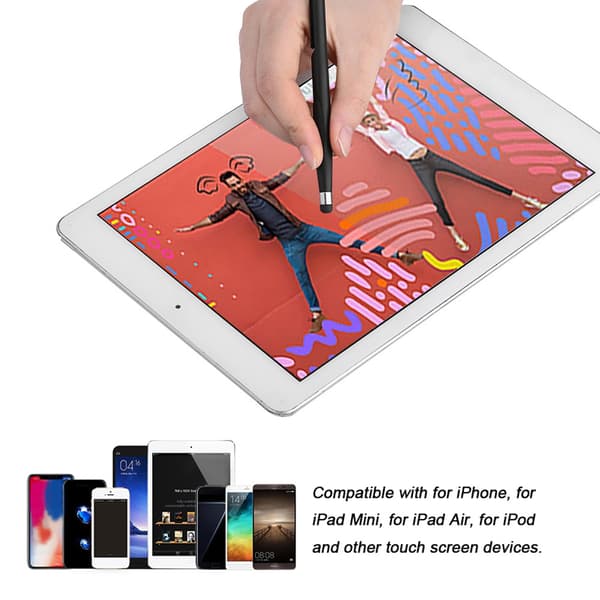 3 stk. Touch Screen Stylus Pen Bærbar Touch Screen Pen Blød Kapacitiv Tablet Stylus