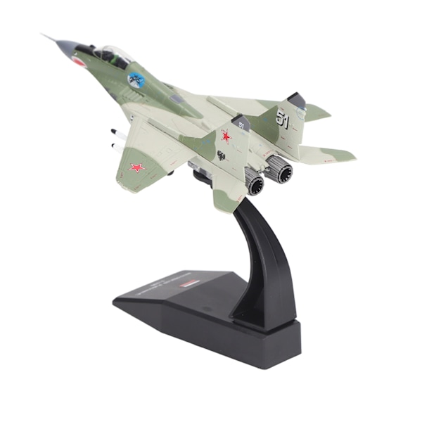 1:100 Metal Fighter Fly Model Legering Simuleret Perfekte Detaljer Stabil Base True Scale Diecast Fighter Fly