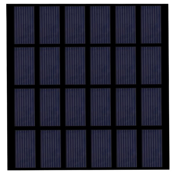1.5W 6V Mini Polysilicon Solcellepanel PET Laminert Brett DIY Batterilader for Utendørs
